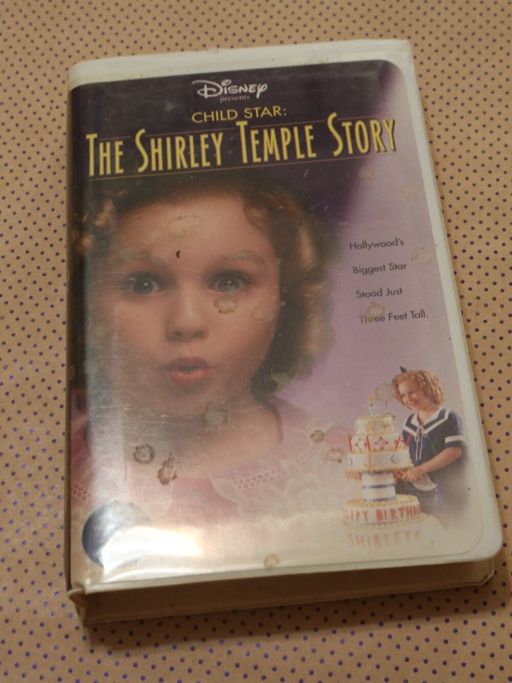 Child Star The Shirley Temple Story VHS